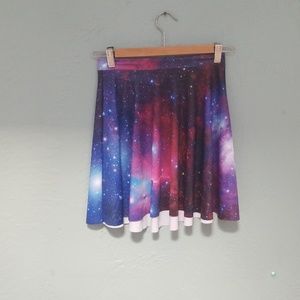 Black milk clothing cosmic skirt size xs